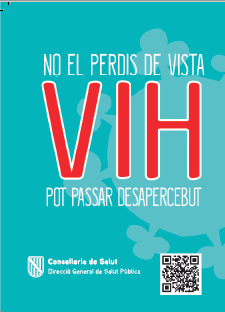 Cartell VIH - No el perdis de vista, pot passar desapercebut