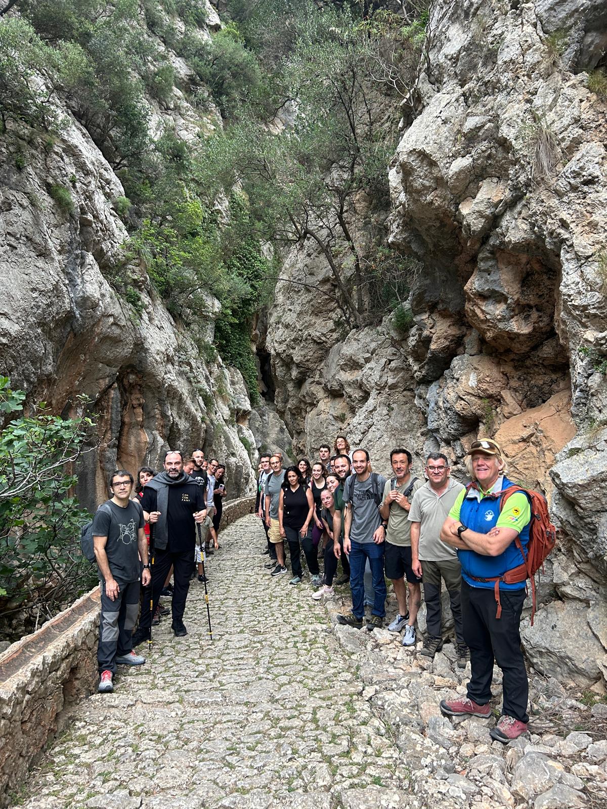  Excursió pel barranc de Biniaraix.