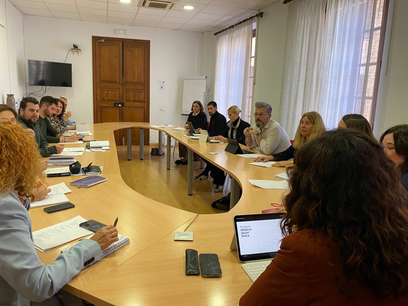 Reunió de l'equip de la Conselleria sobre la HSU