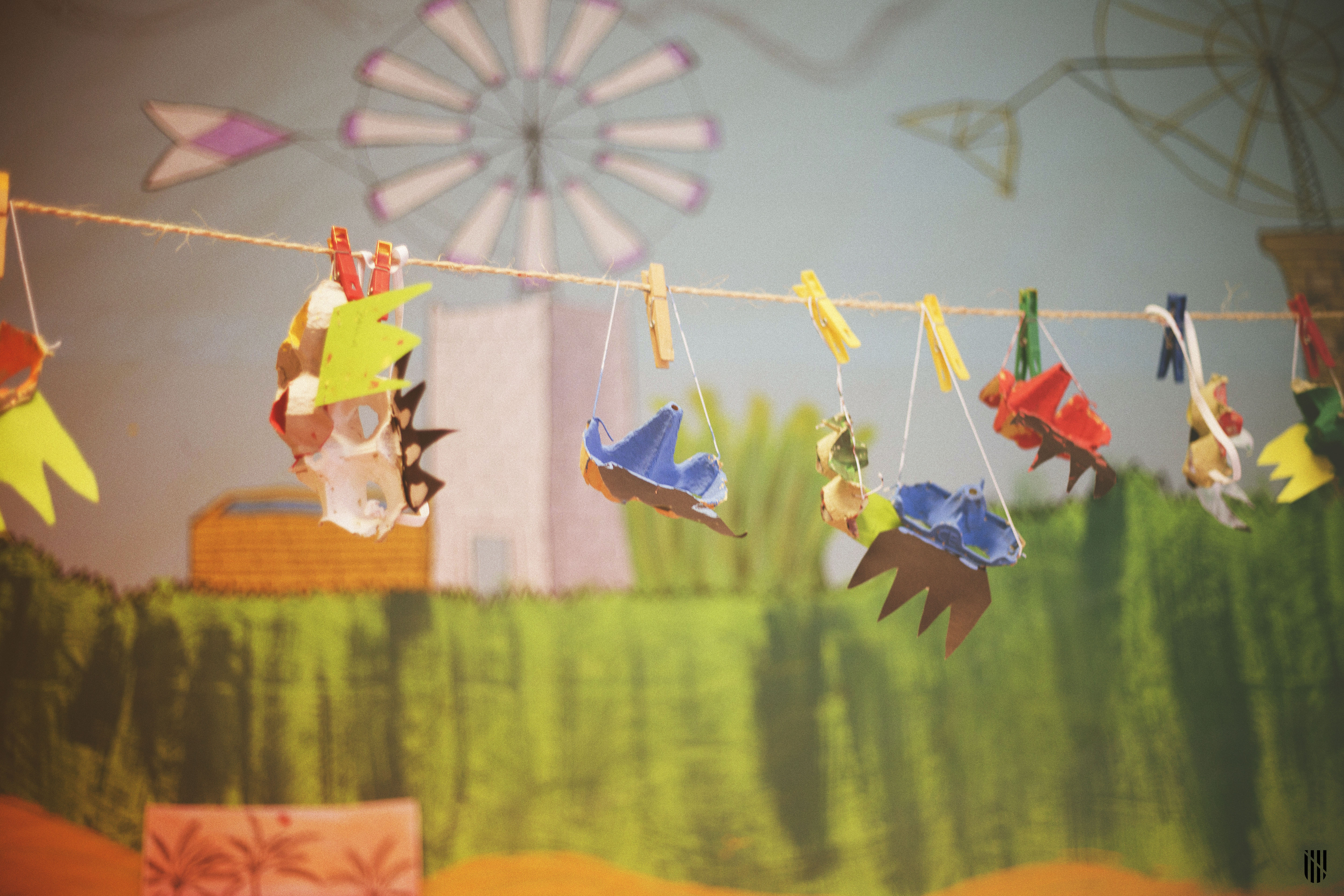 Detall de manualitats infantils