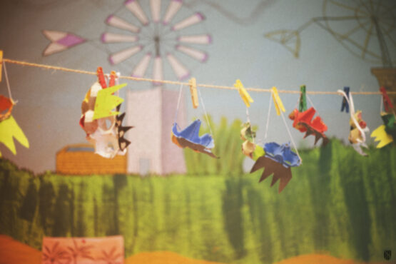 Detalle de manualidades infantiles