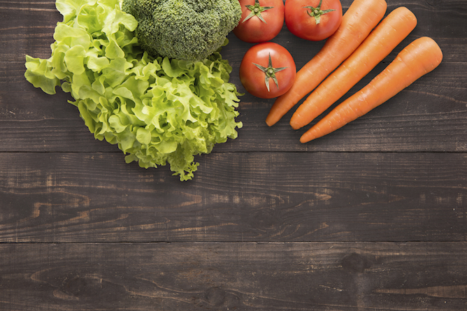 Comida sobre una mesa