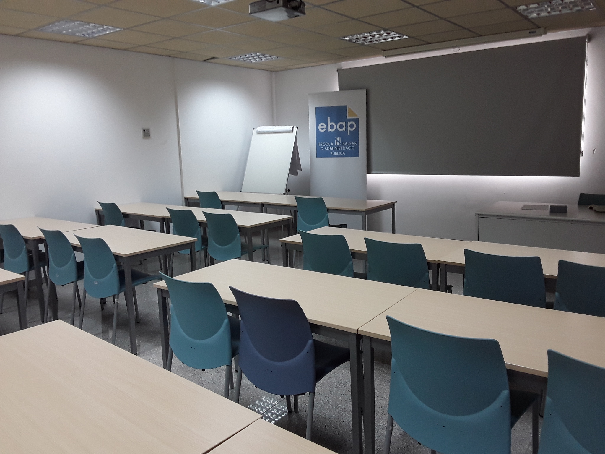 Aula de la Escuela Balear de Administración Pública