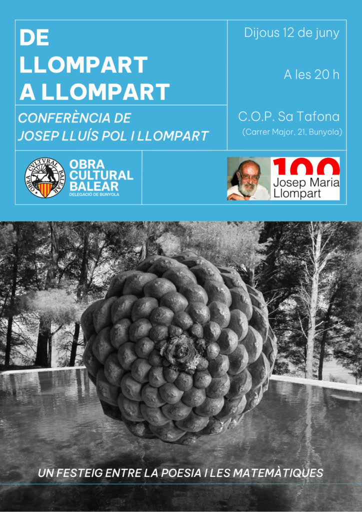 22. OCB Bunyola.png Conferència De Llompart a Llompart Bunyola