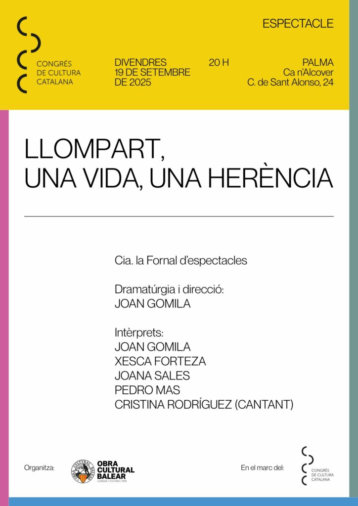 31. Llompart vida i herencia.jpg Llompart, una vida, una herència