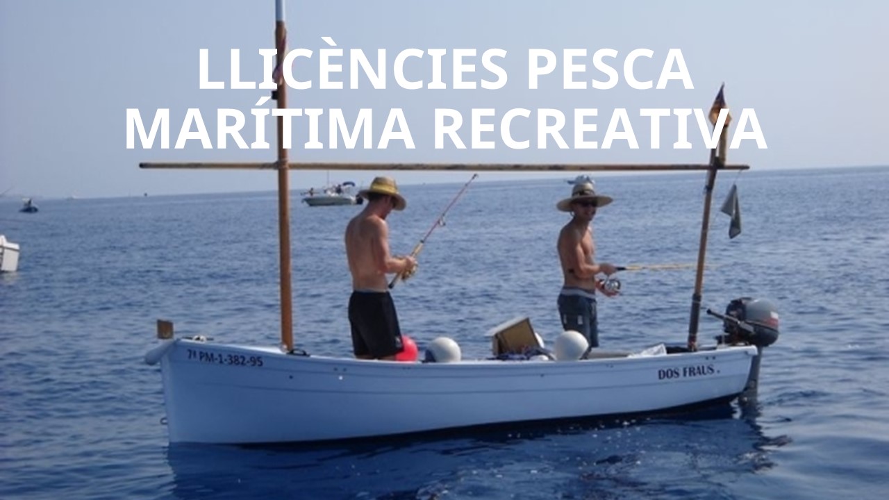 Llicències pesca recreativa
