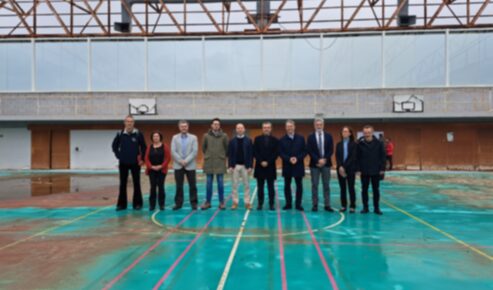 Visita al poliesportiu