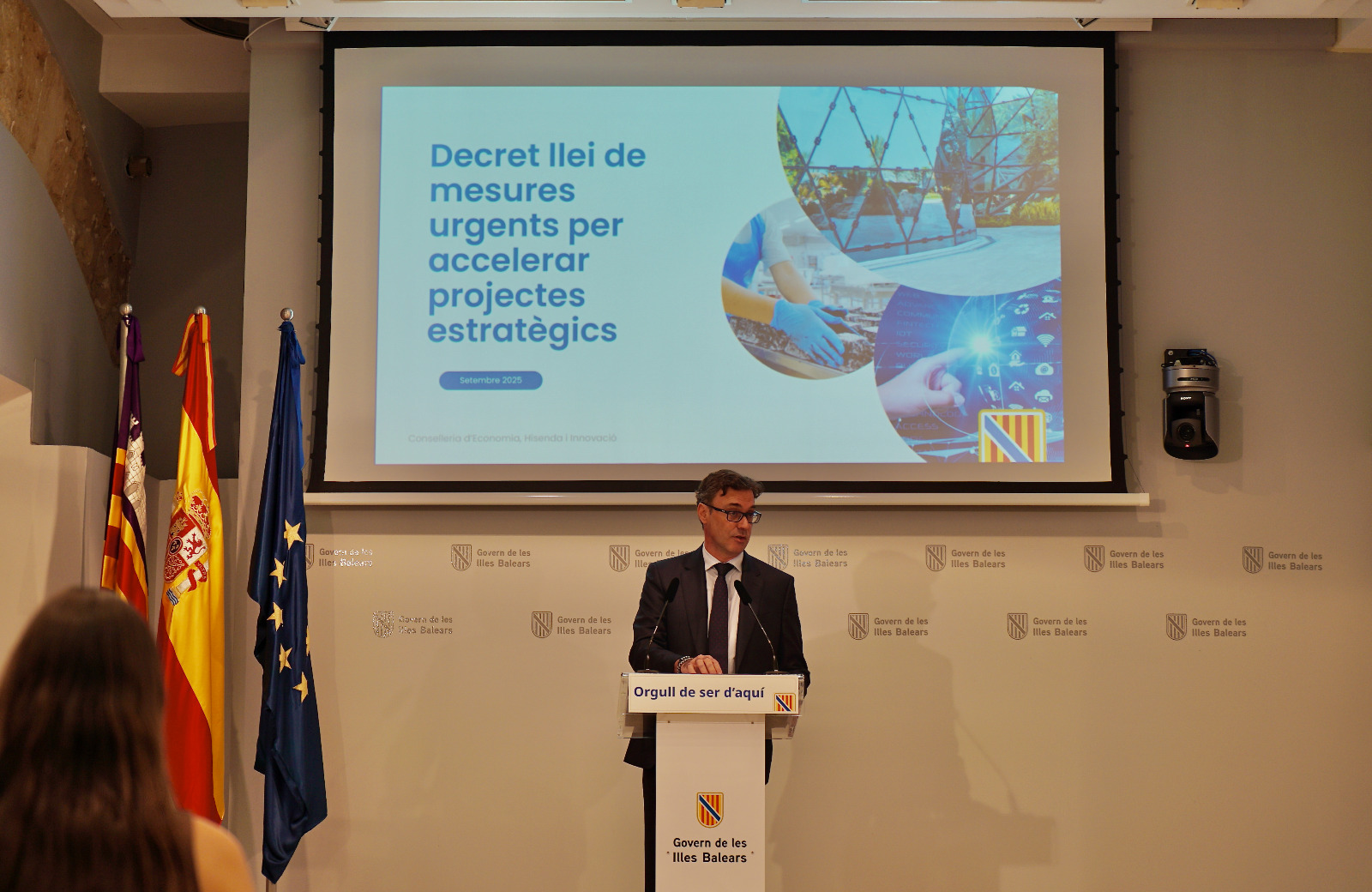 Antoni Costa, portaveu del Govern
