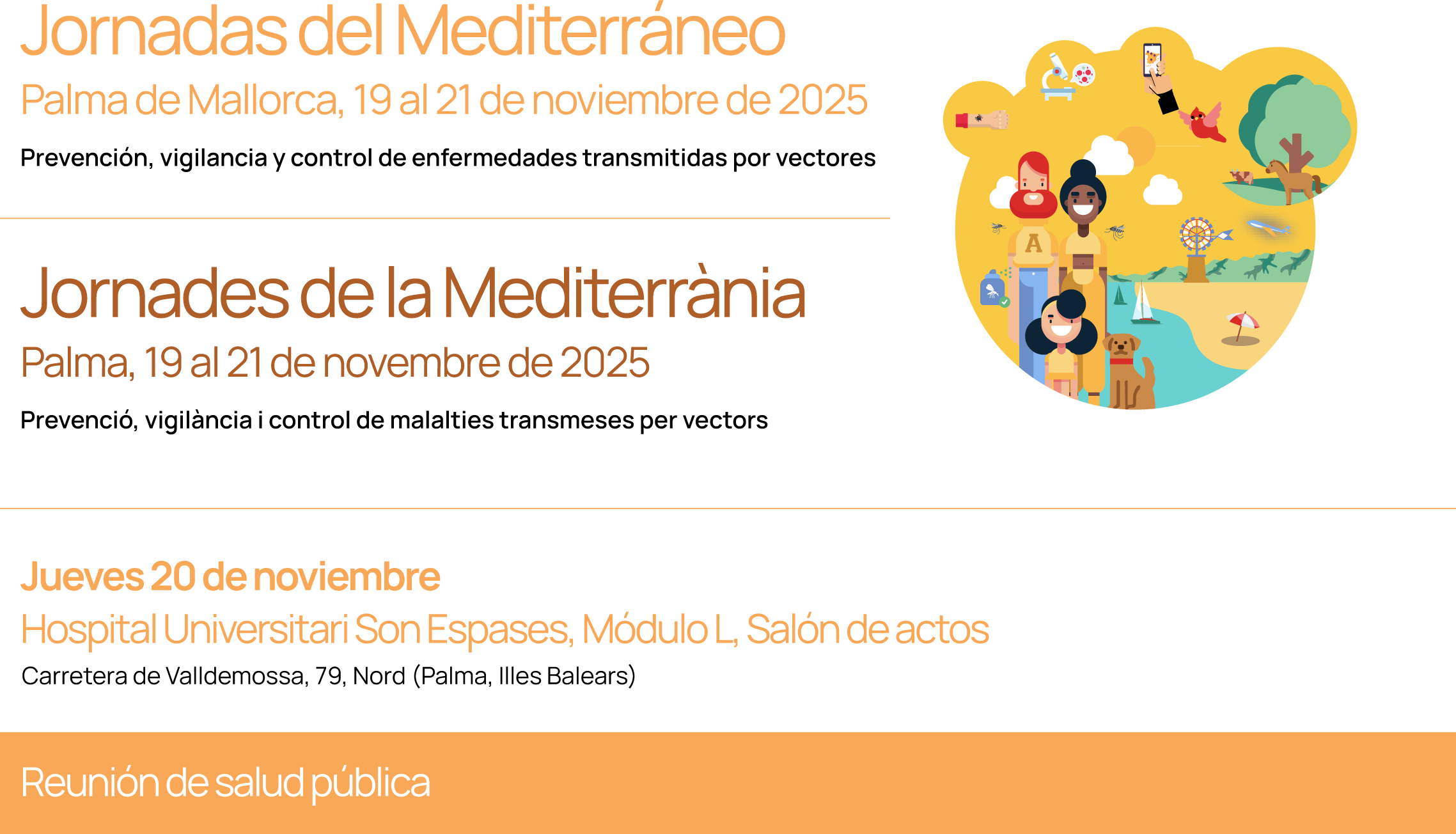 Cartell Jornades de la Mediterrània