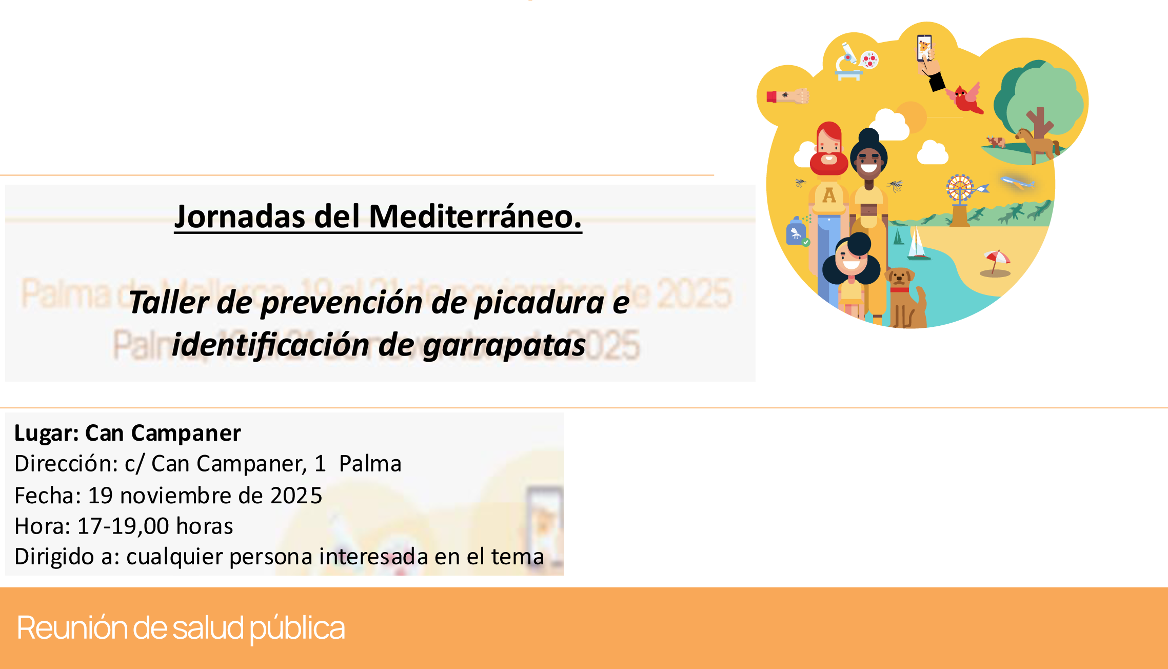 Taller de prevenció de picada i identificació de paparres