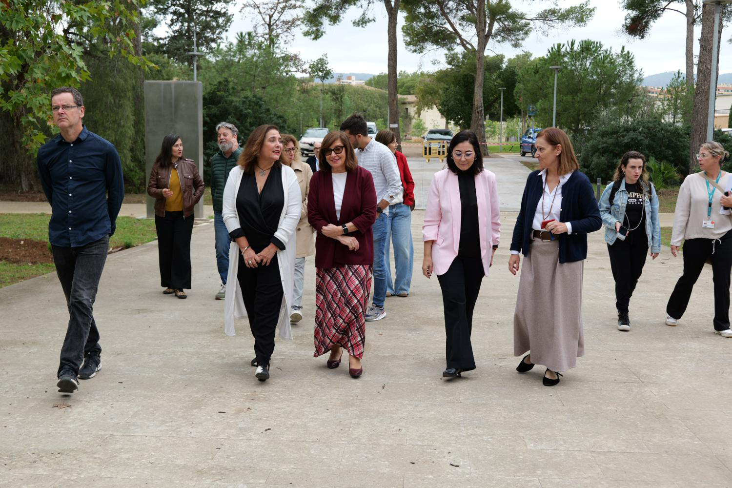 La consellera de Salut, Manuela García, ha visitat el centre amb la directora gerenta, Cristina Granados, per conèixer les millores que s’hi han fet