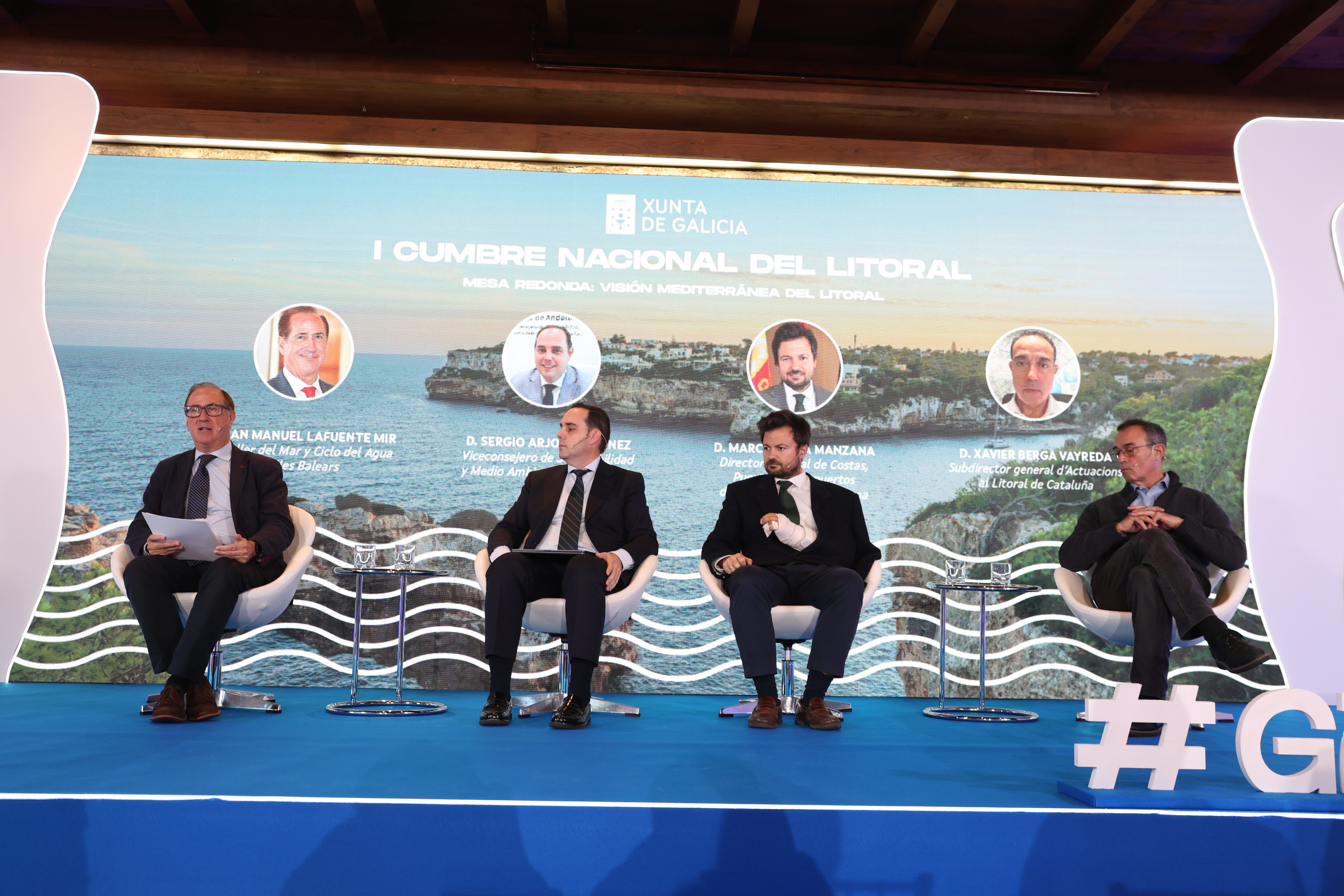 El conseller Lafuente, en la 'I Cumbre Nacional del Litoral'