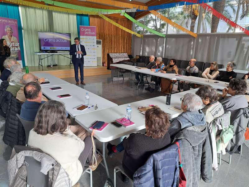 Alumnes del programa Grans Actius a Menorca
