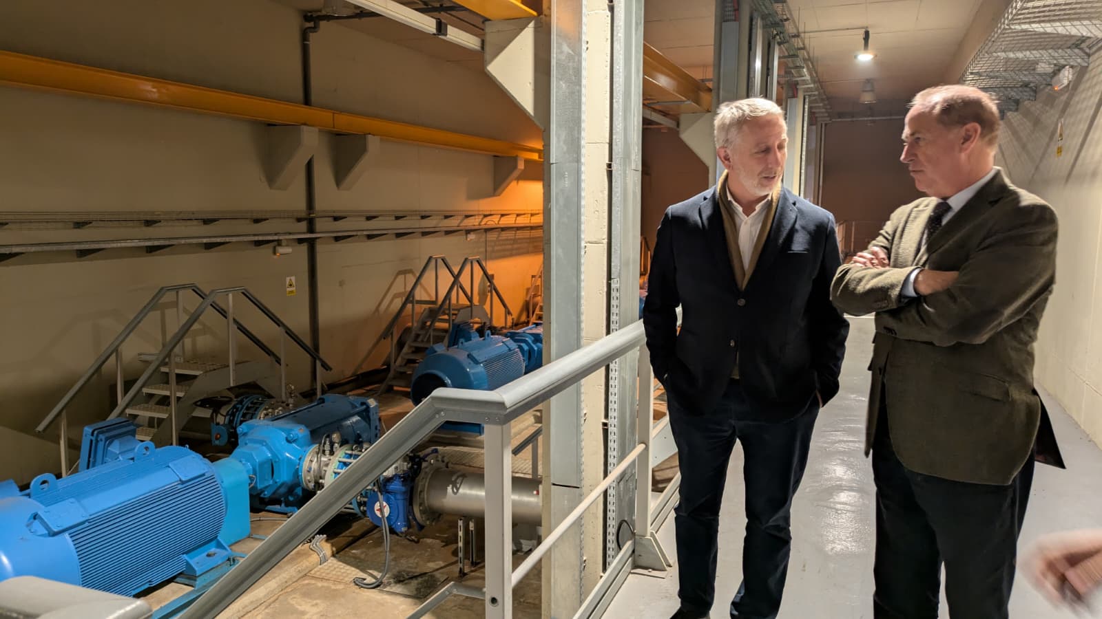 Joan Calafat i Juan Manuel Lafuente a sa Costera