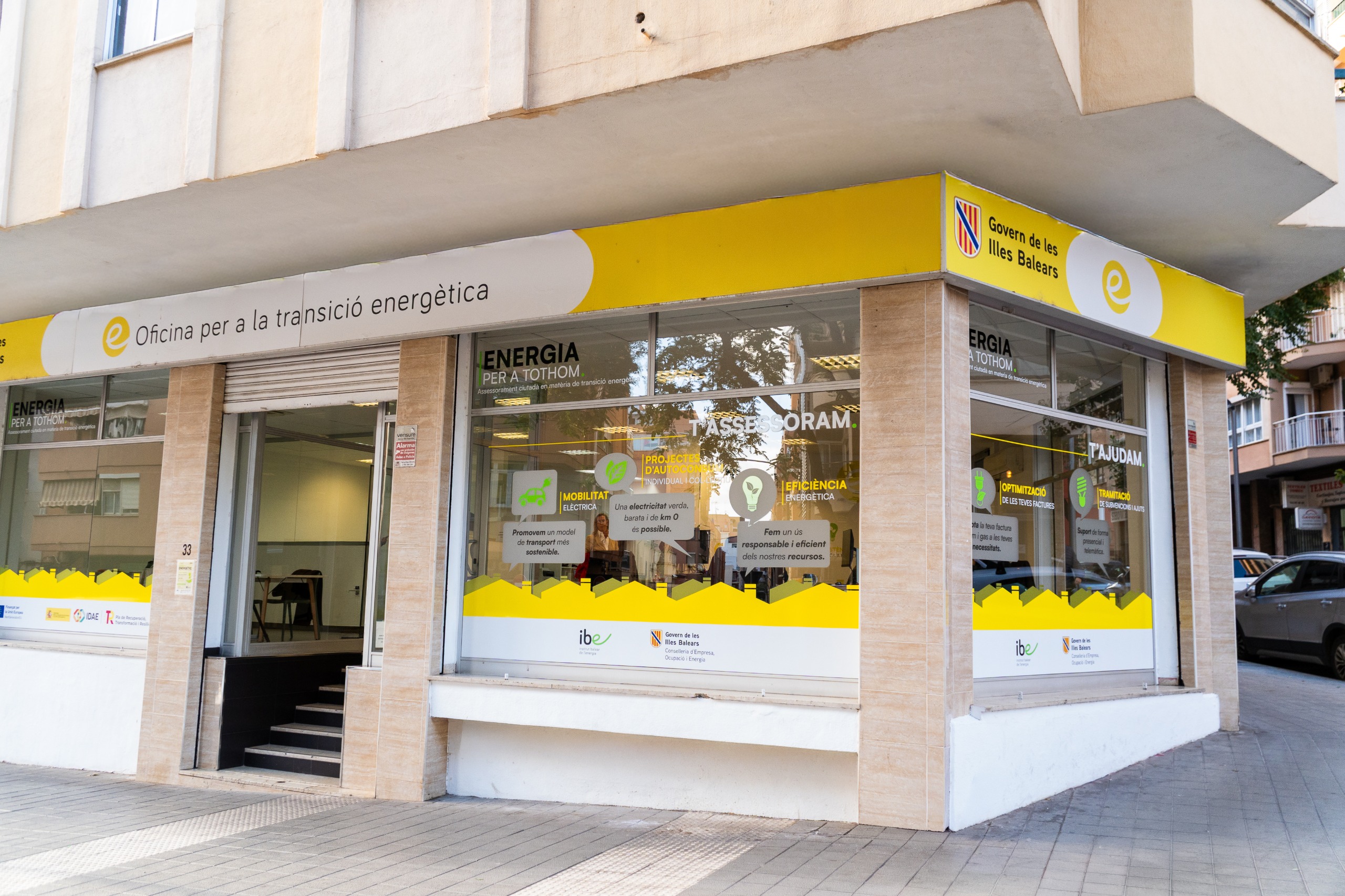 Imatge d'una de les oficines.