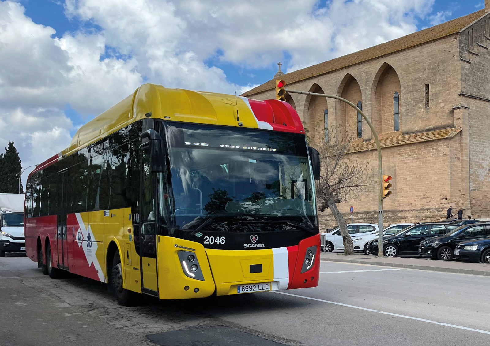 Imatge d'un autobús del TIB.