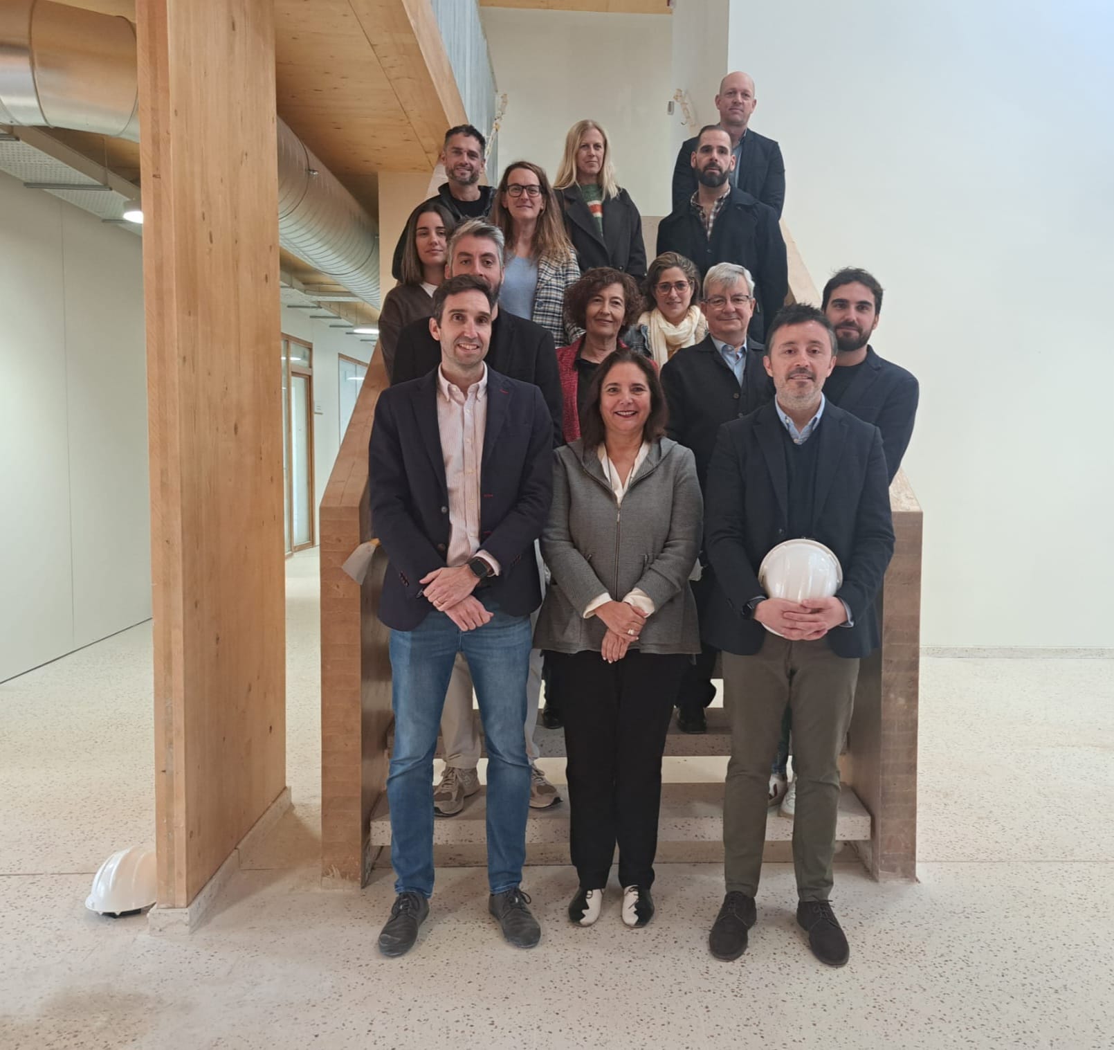 Visita a les obres del Centre de Salut Son Ferriol