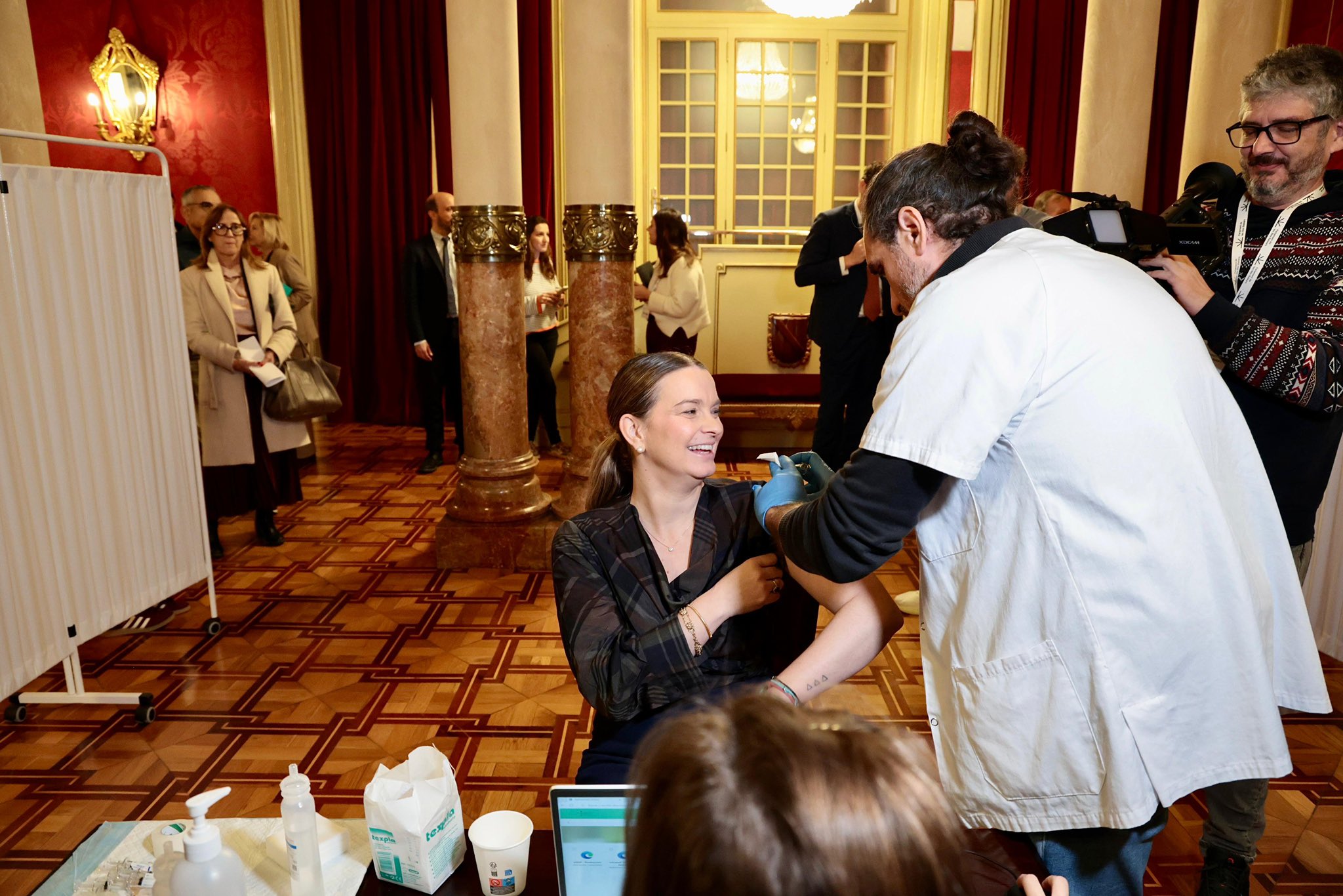 Vacunació de la presidenta Prohens