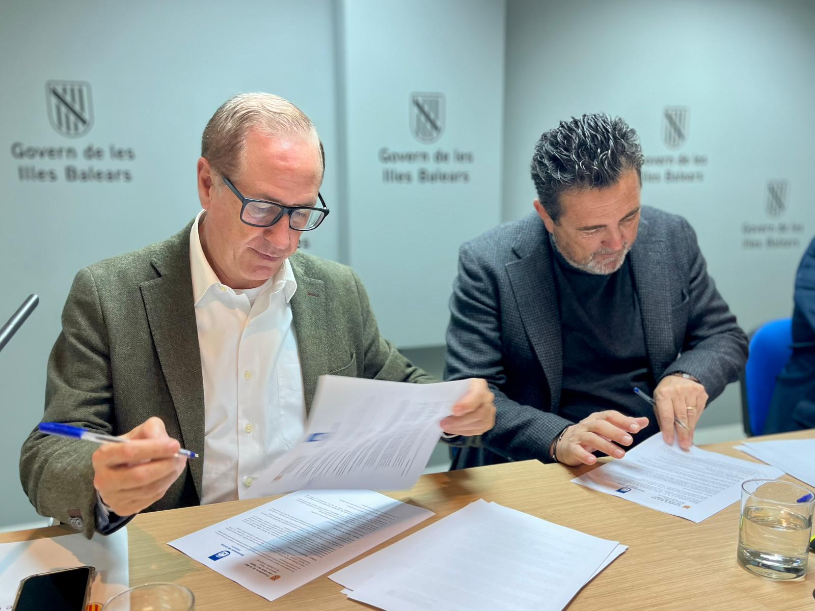 Signatura del conveni