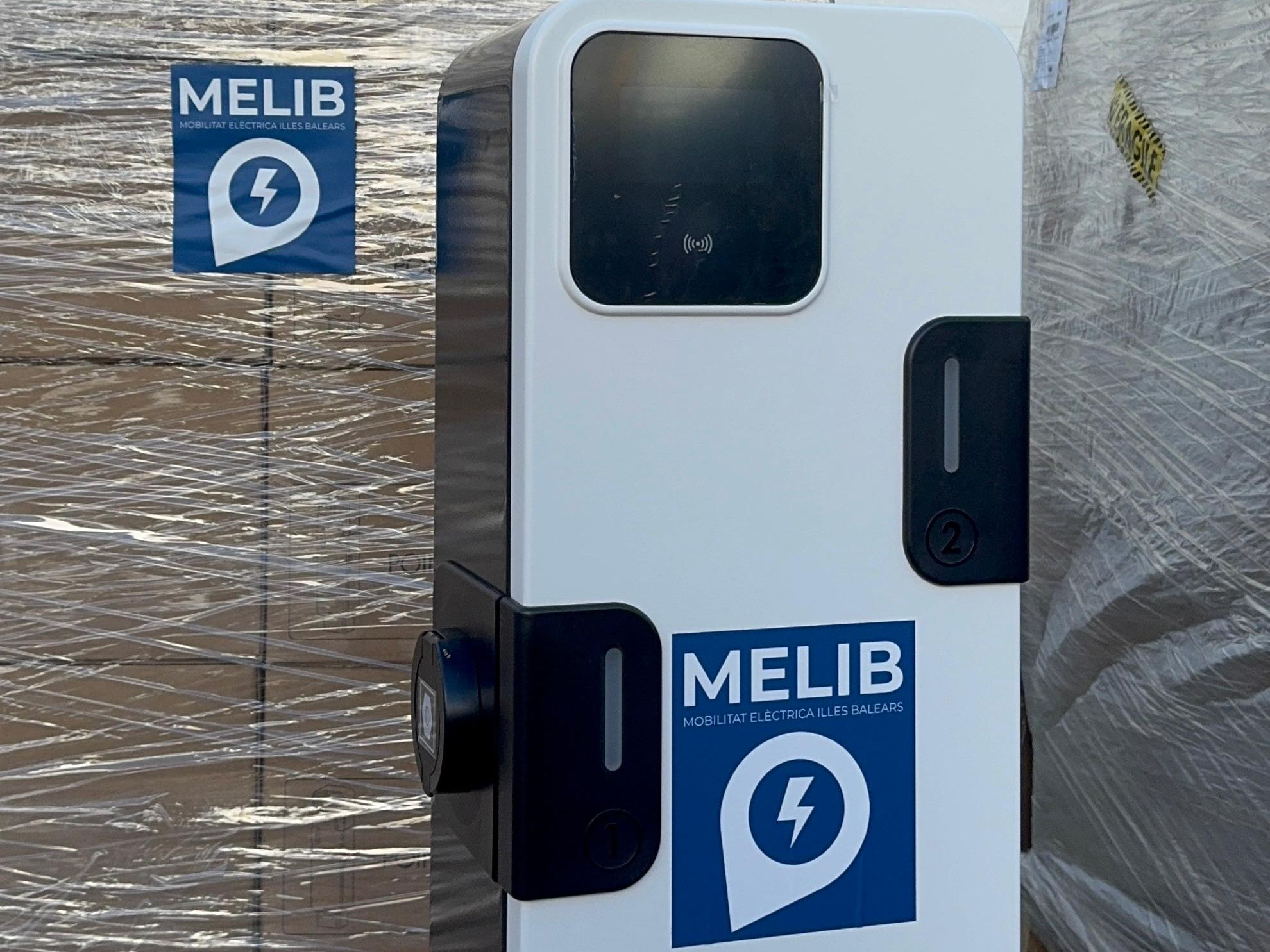 Un dels nous punts de recàrrega.