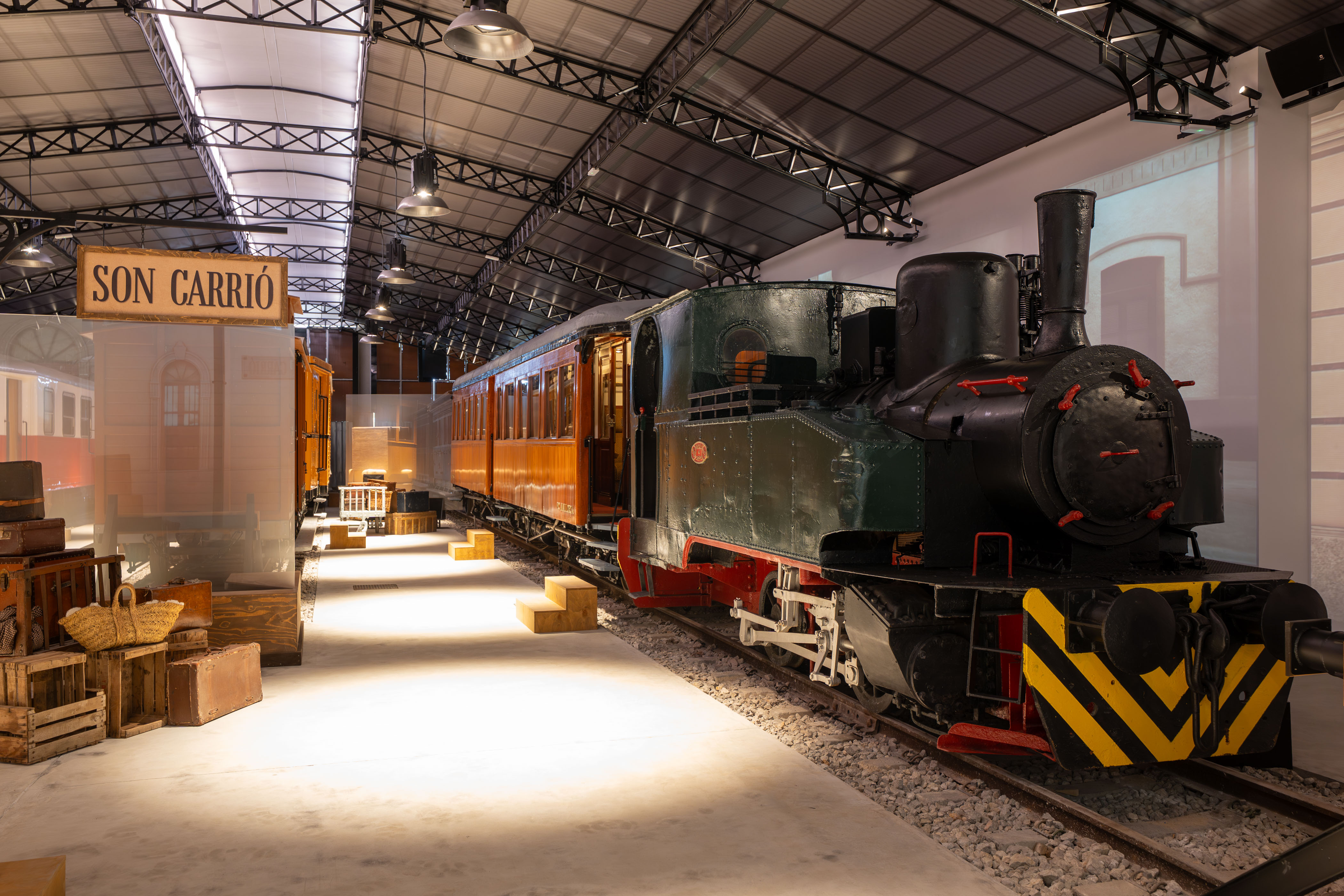  Imatge del Museu del Ferrocarril a Son Carrió