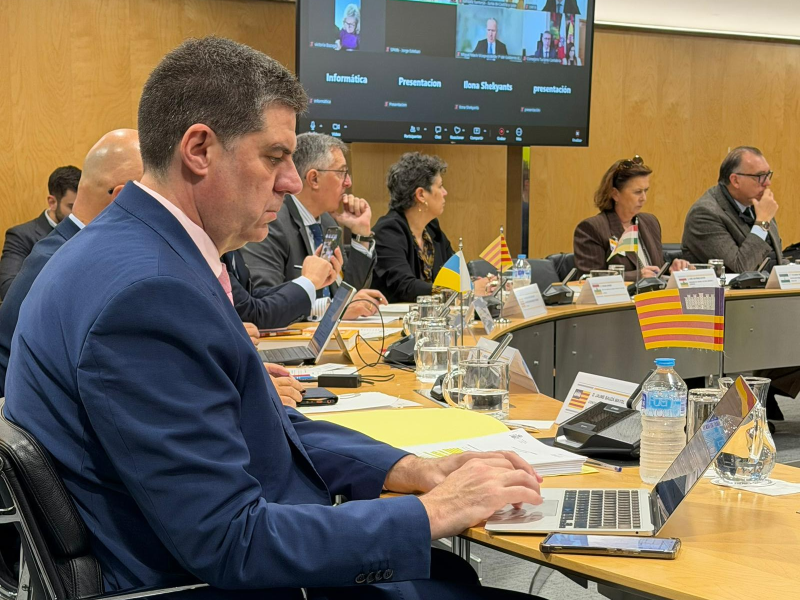 El conseller Bauzà, en la Conferència Sectorial de Turisme.