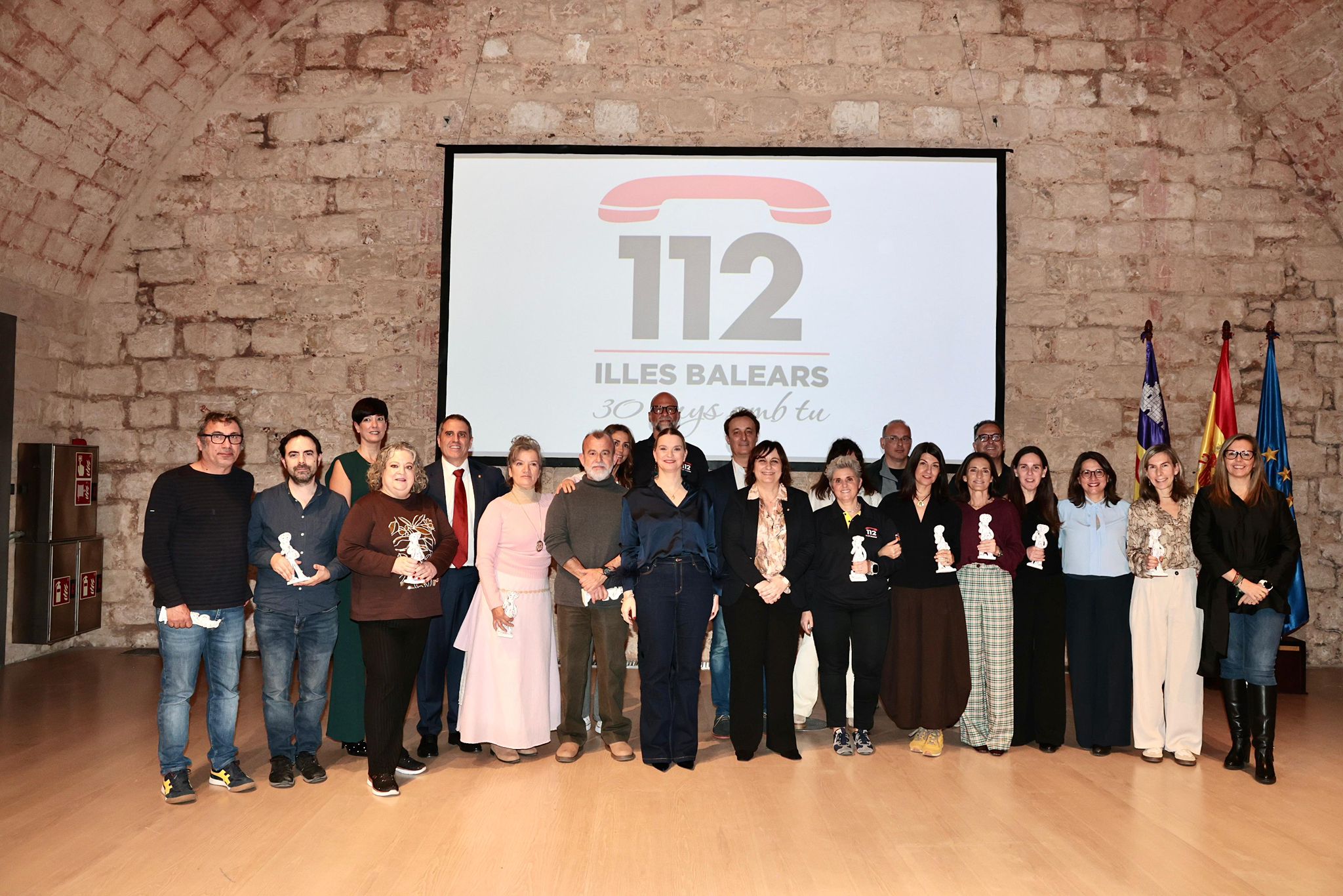 Celebració dels 30 anys de l'112 Illes Balears