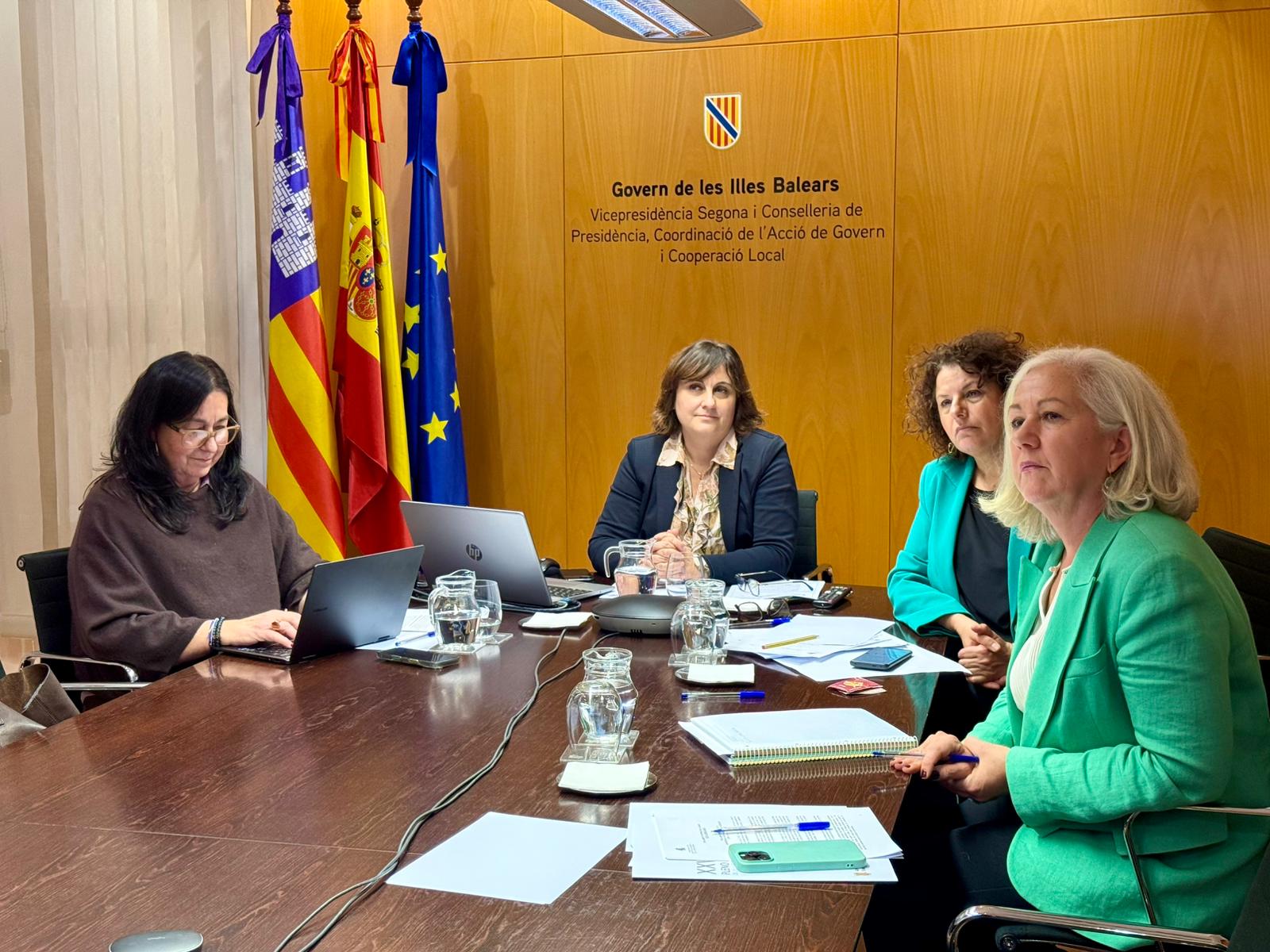 Delegació balear al Ple de la Conferència per a Assumptes Relacionats amb la Unió Europea (CARUE), celebrat a Madrid