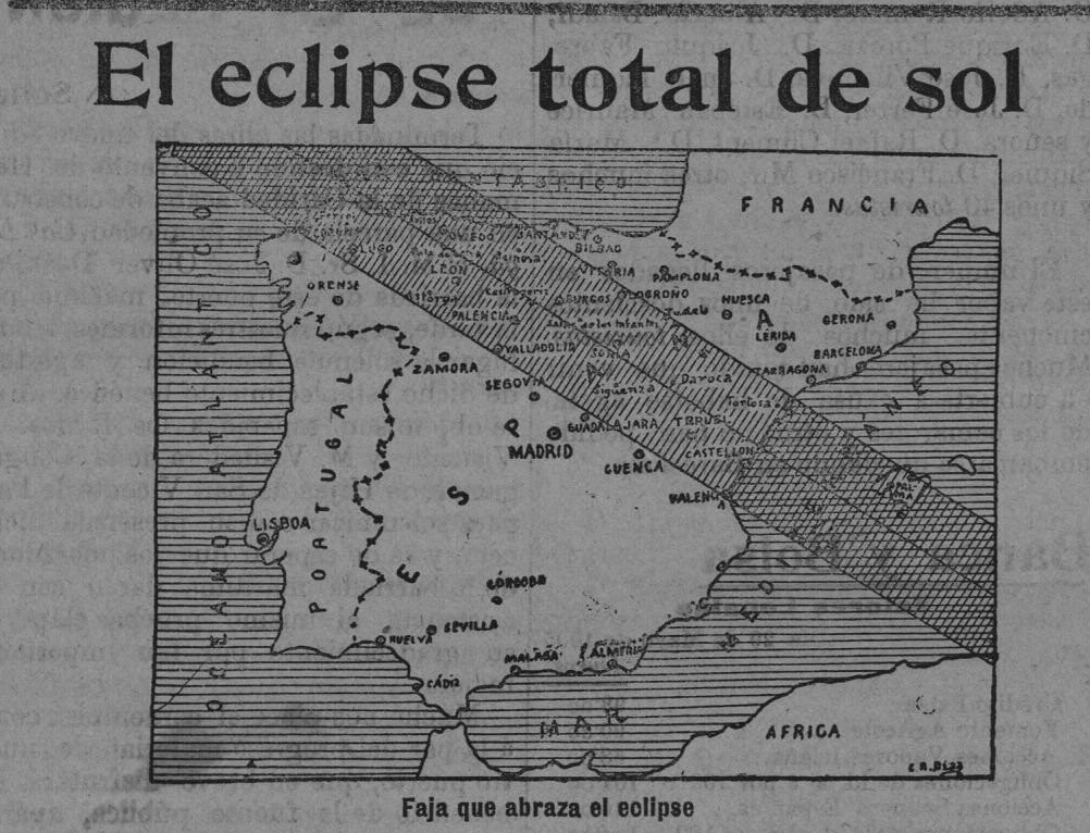 Imatge d'un dels diaris de l'època ( (BIBLIOTECA VIRTUAL DE PRENSA HISTÓRICA, ESPAÑA)
