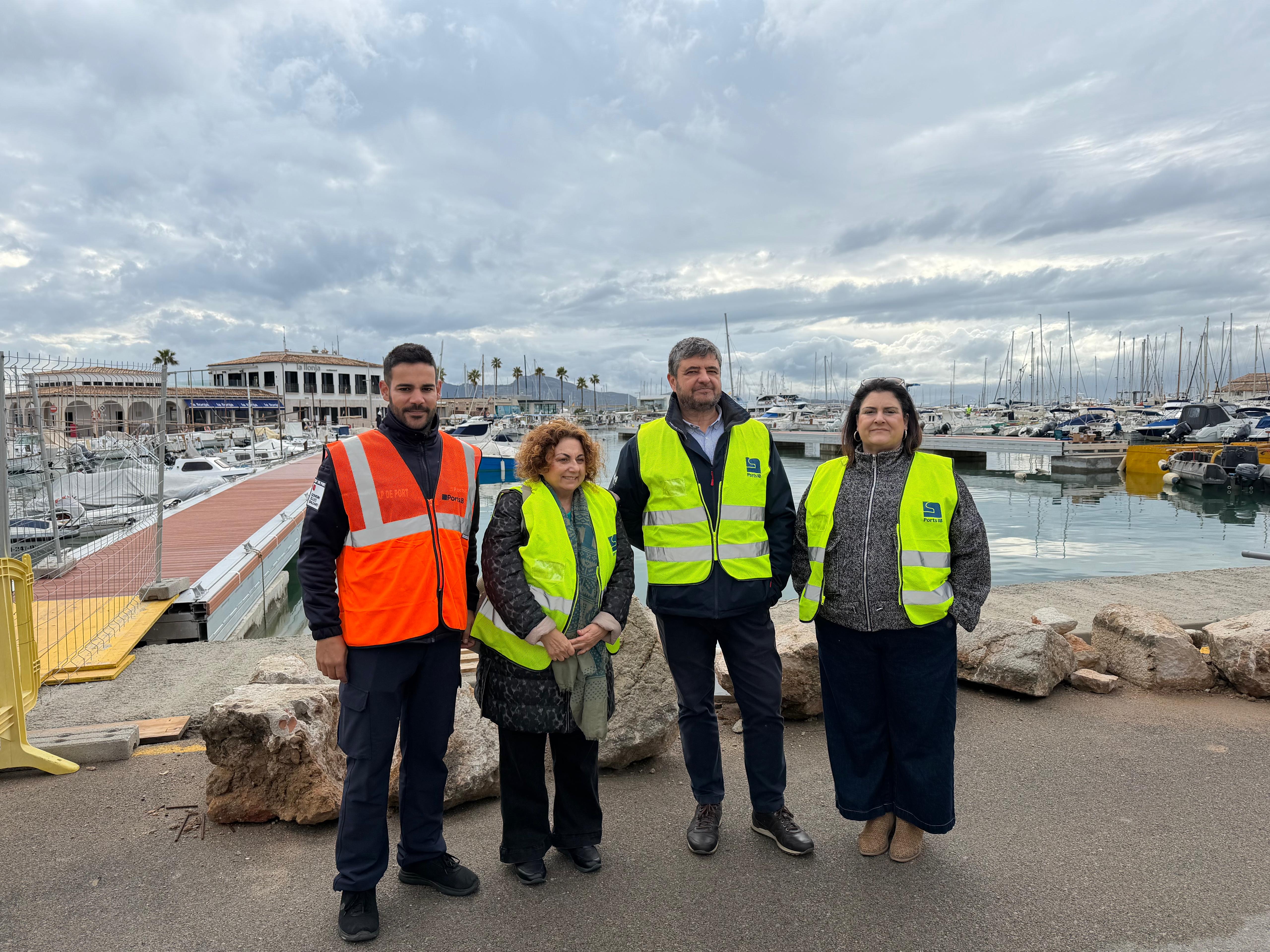 Autoritats al Port de Pollença