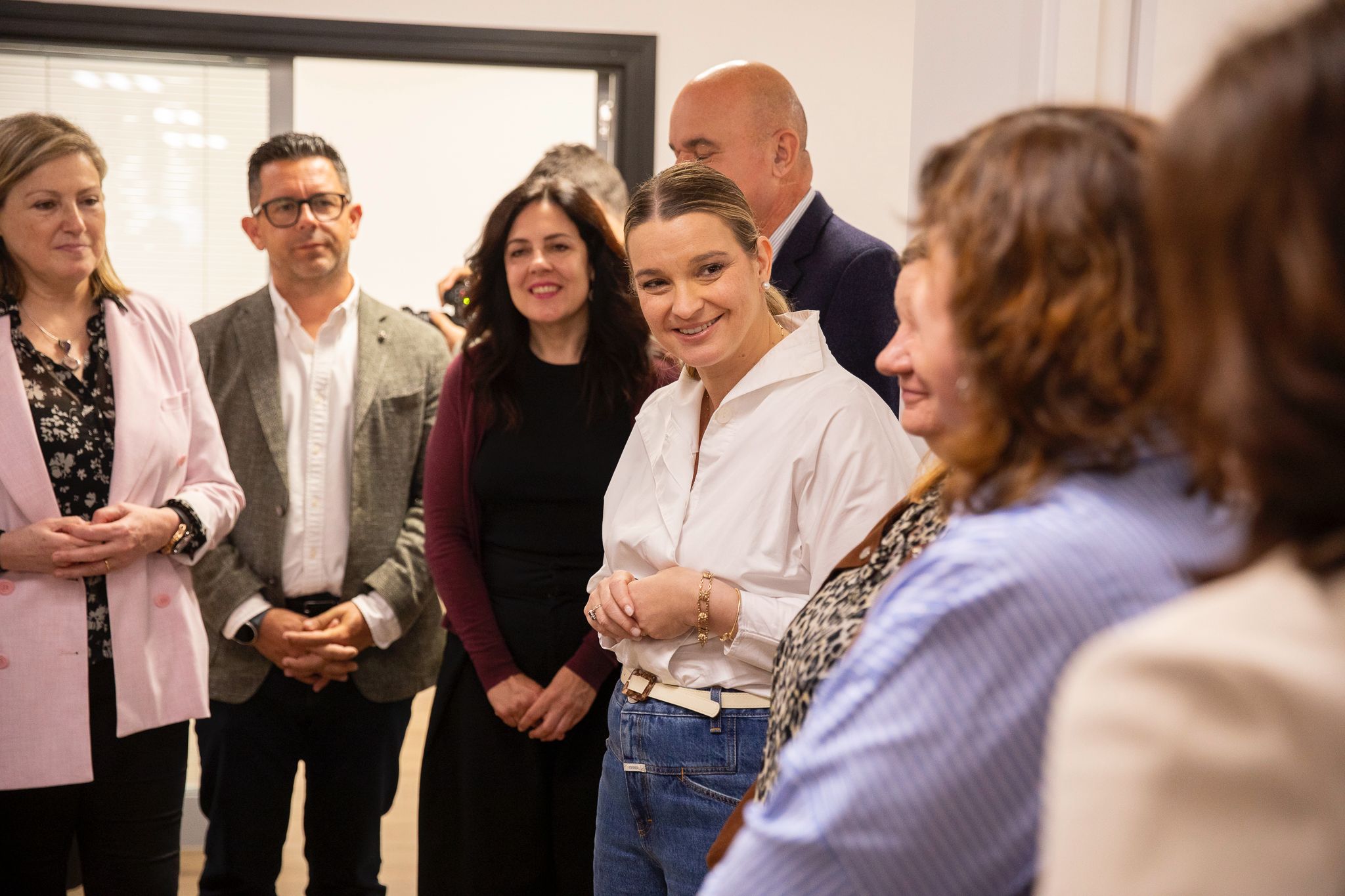  Imatge de la presidenta Prohens a la inauguració del centre de crisi Espai Savina, gestionat pel Consell Insular d’Eivissa.