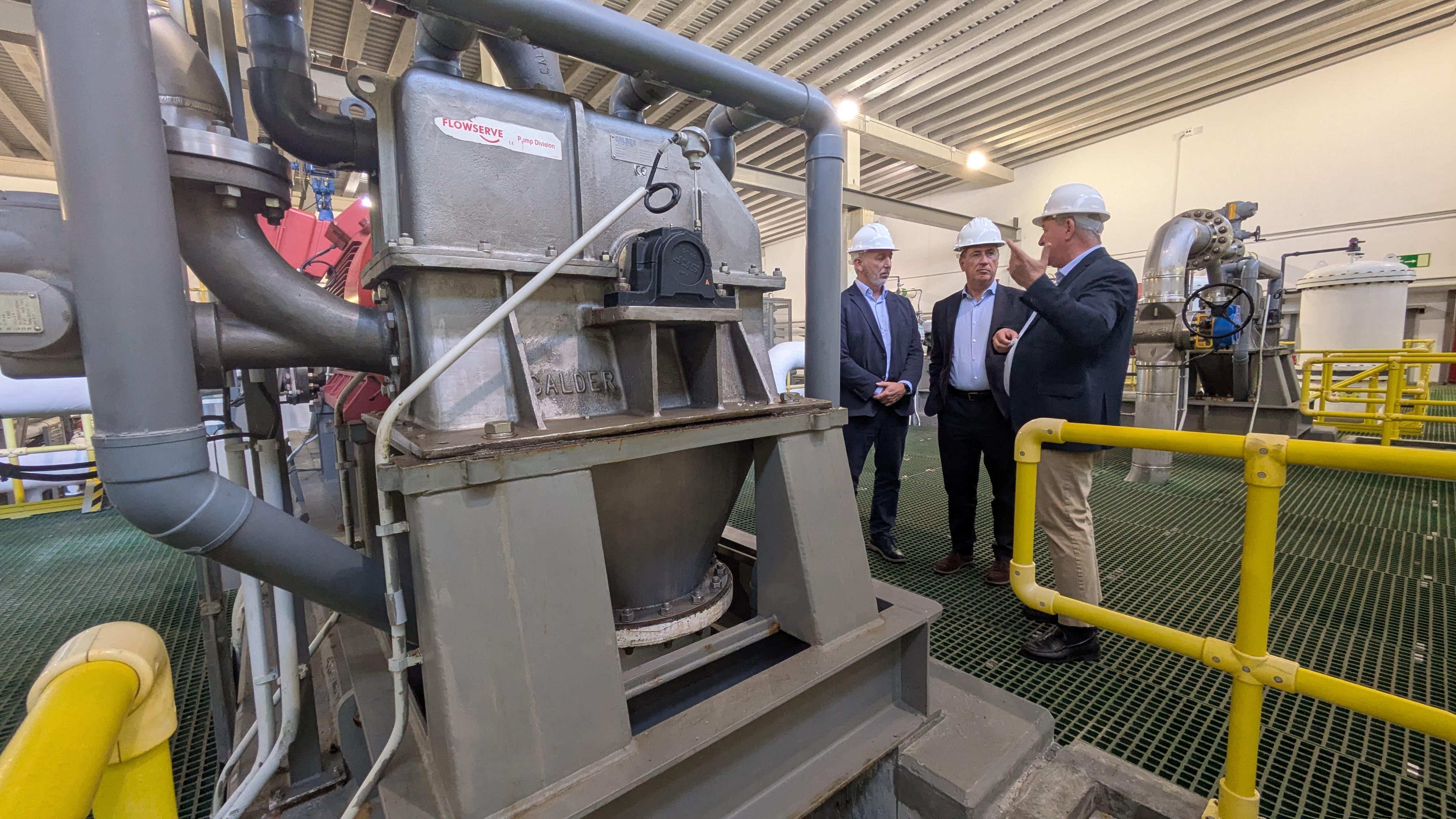 Visita a la dessaladora d'Andratx