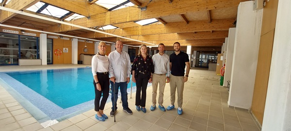 Piscina terapèutica a la Residència Can Raspalls d’Eivissa