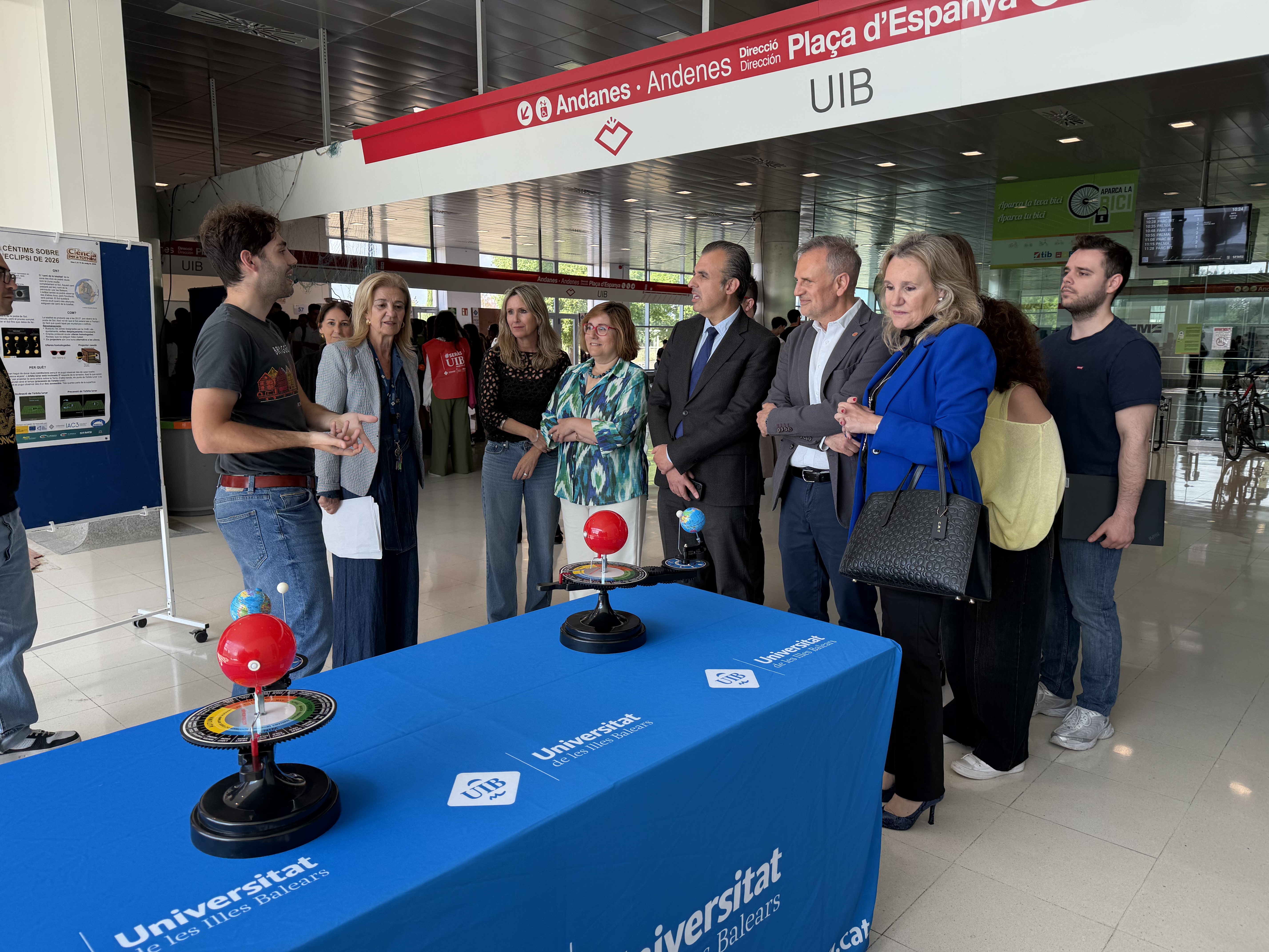 El conseller Vera assisteix a la Jornada Ciència per a Tothom 2026, que ha reunit alumnes de primària i secundària