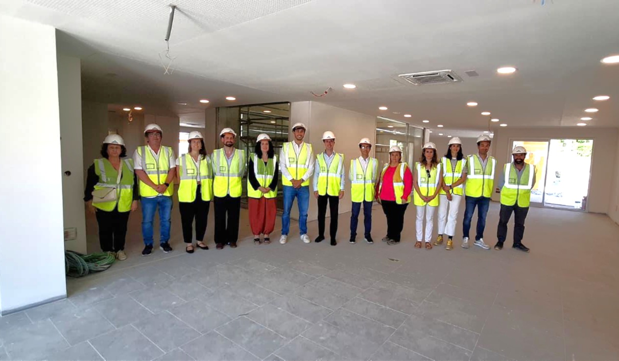Visita final d'obres a la residència de Sant Llorenç