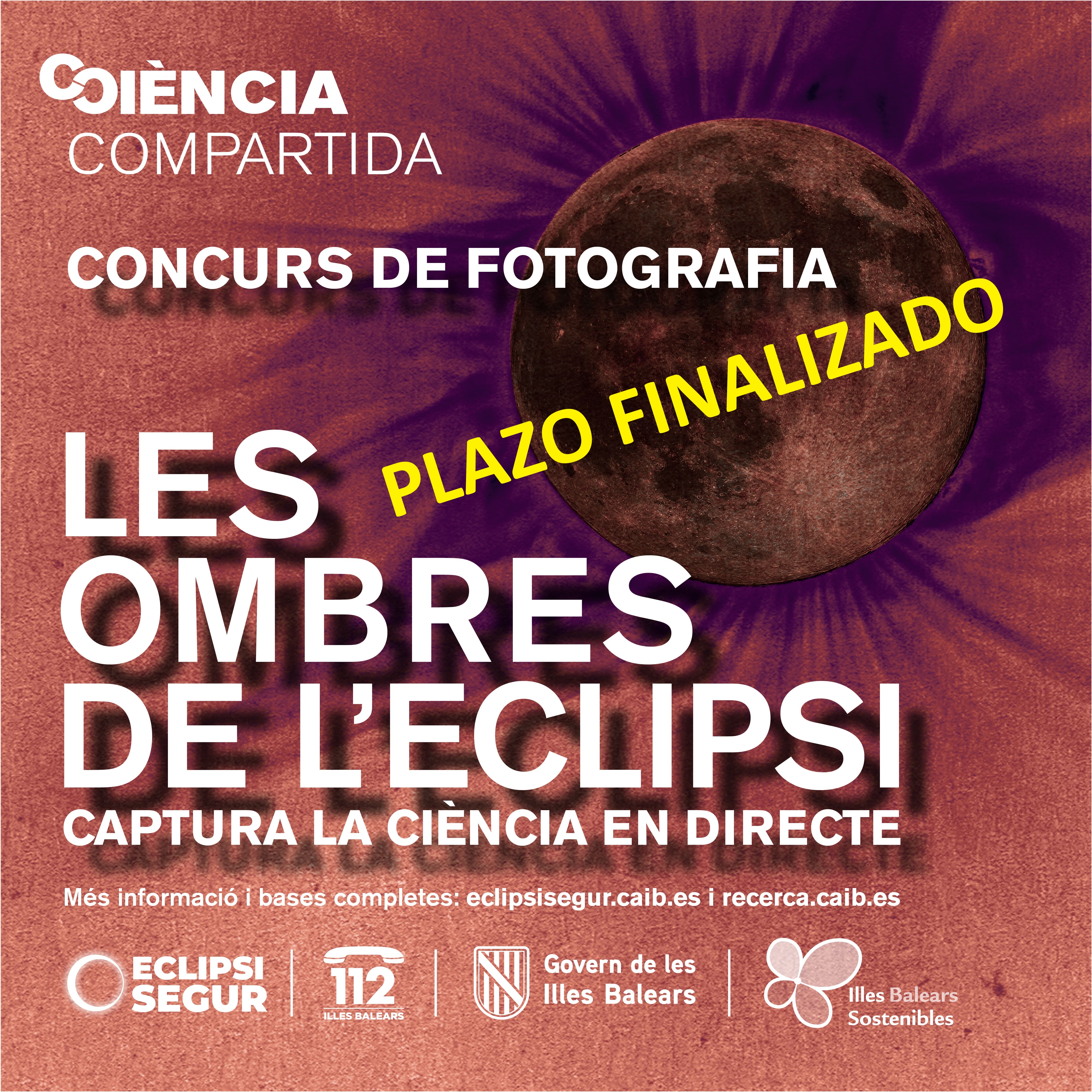 Cartel del concurso con el aviso de que el plazo para presentar las fotografías ha finalizado