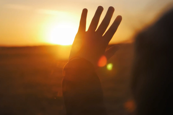Una posta de sol.