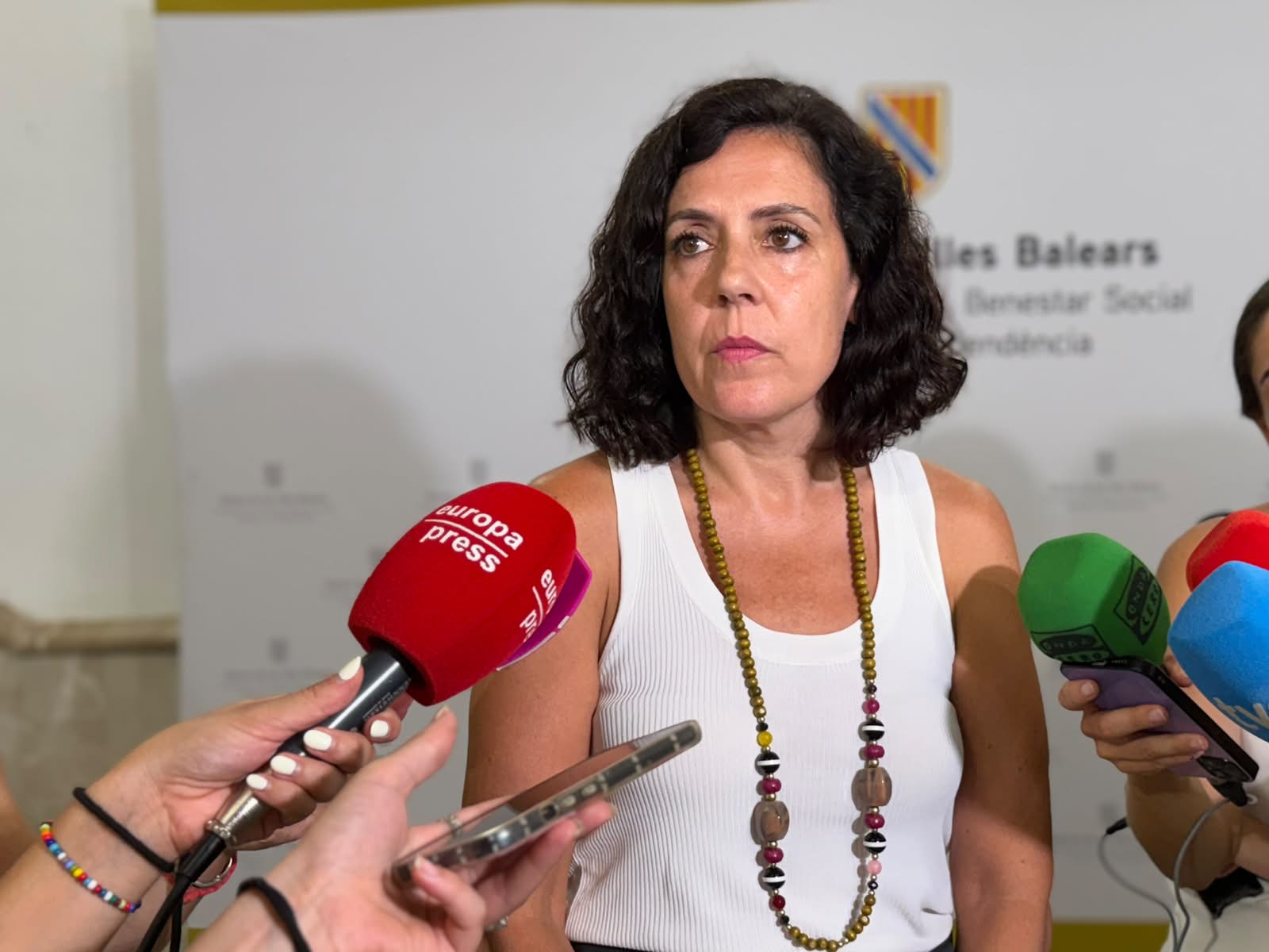 La consellera Sandra Fernández.