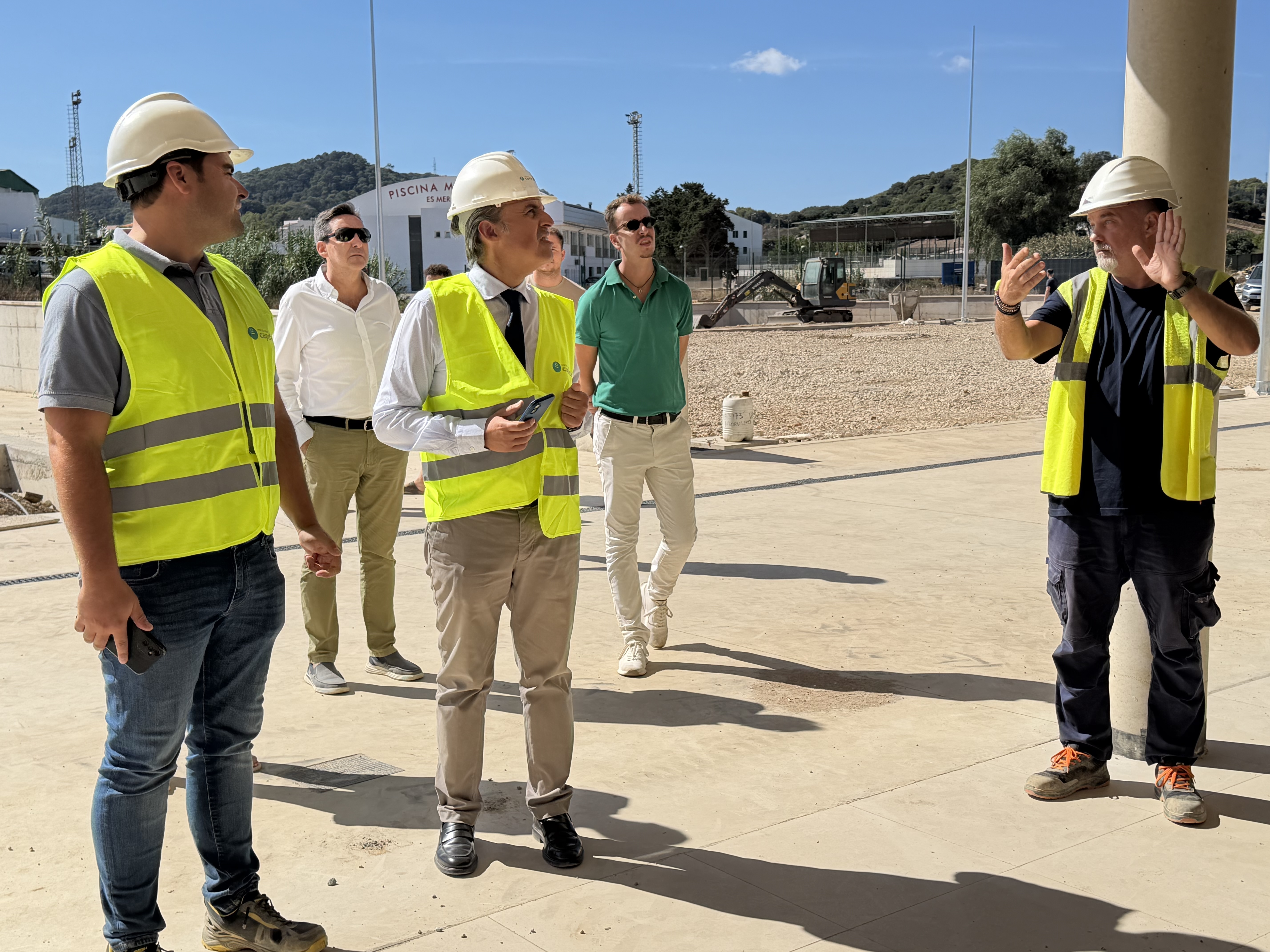 Les obres del nou centre educatiu Sa Fontassa des Mercadal encaren la seva recta final