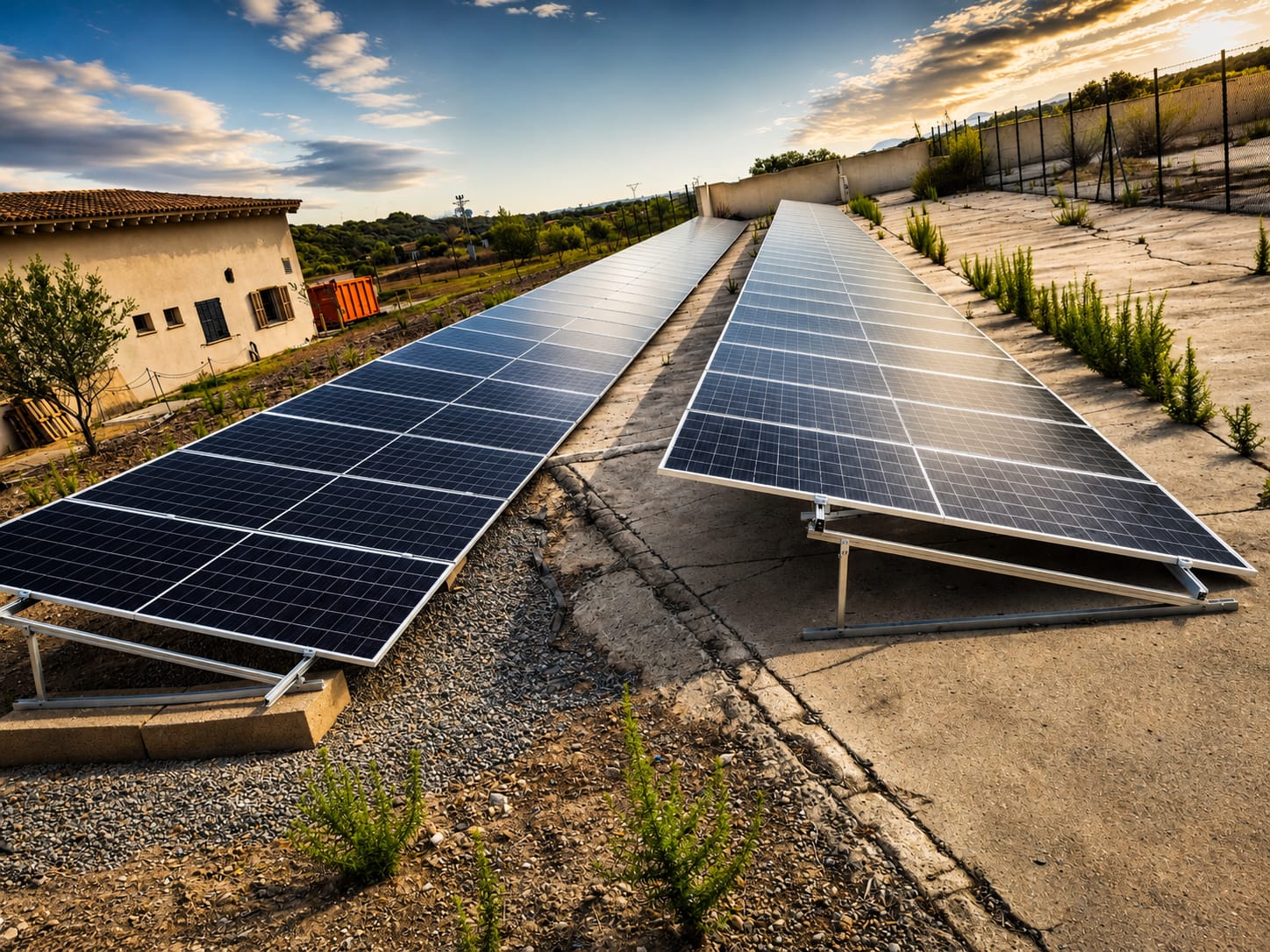 Instal·lació fotovoltaica de l’EDAR Mancomunada