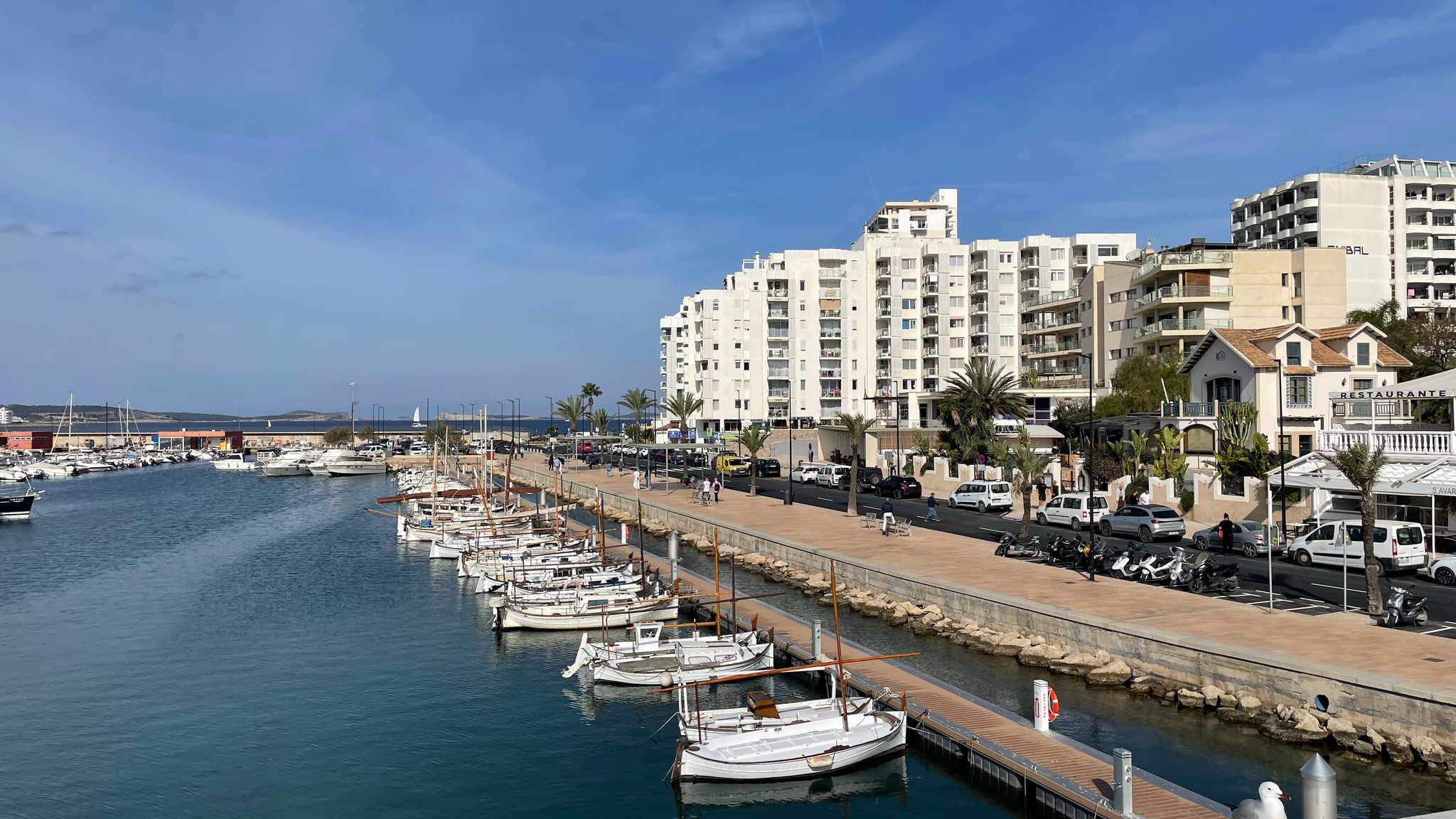 Port de Sant Antoni de Portmany.