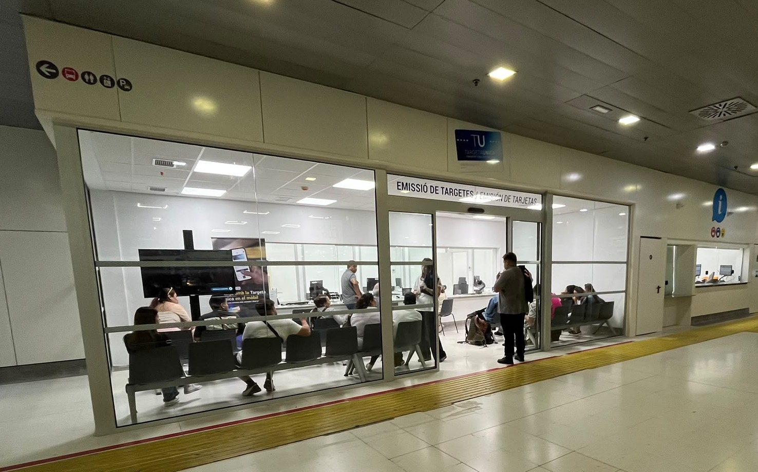 Nova oficina d'atenció a l'usuari de l'estació Intermodal de Palma