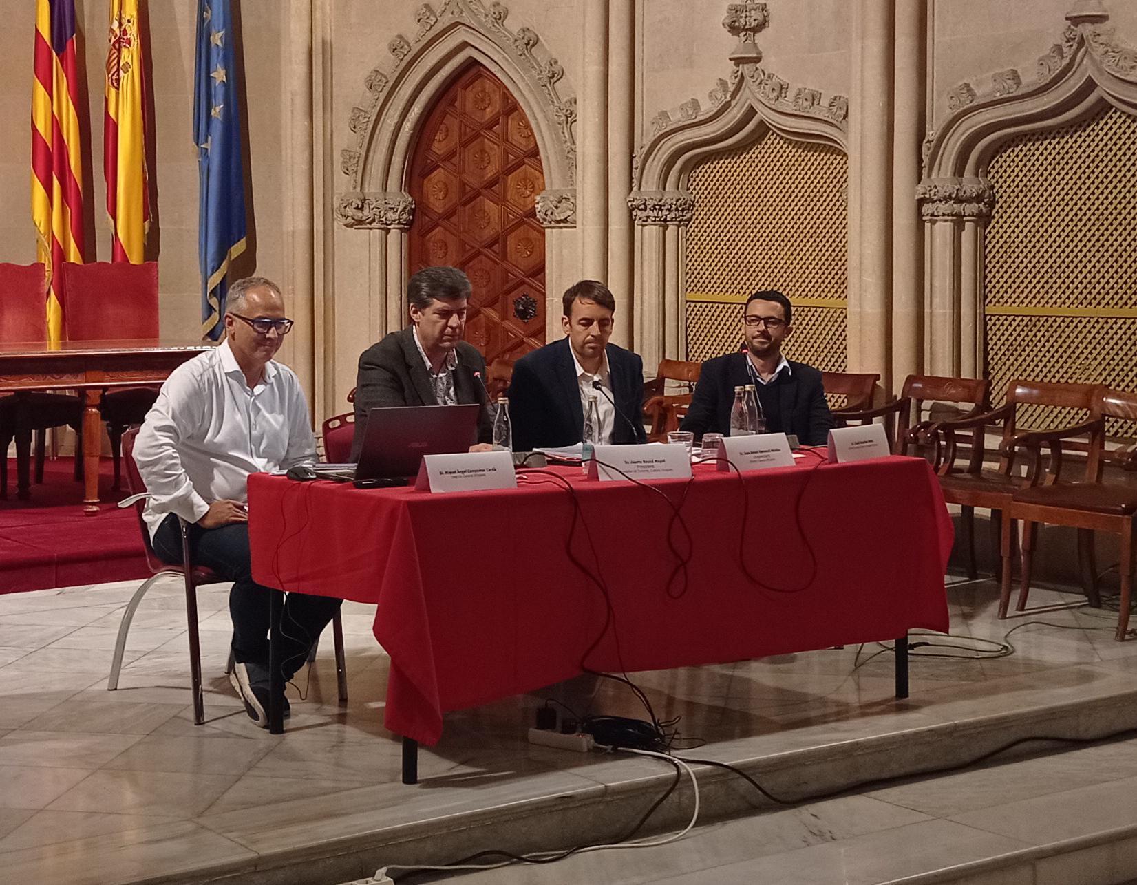  Presentació davant l'Assemblea de l'esport i l'activitat física de les Illes Balears