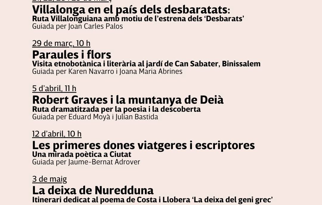 Ruta literària Llompart 01